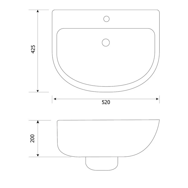 Lavabo đặt bàn đá C315